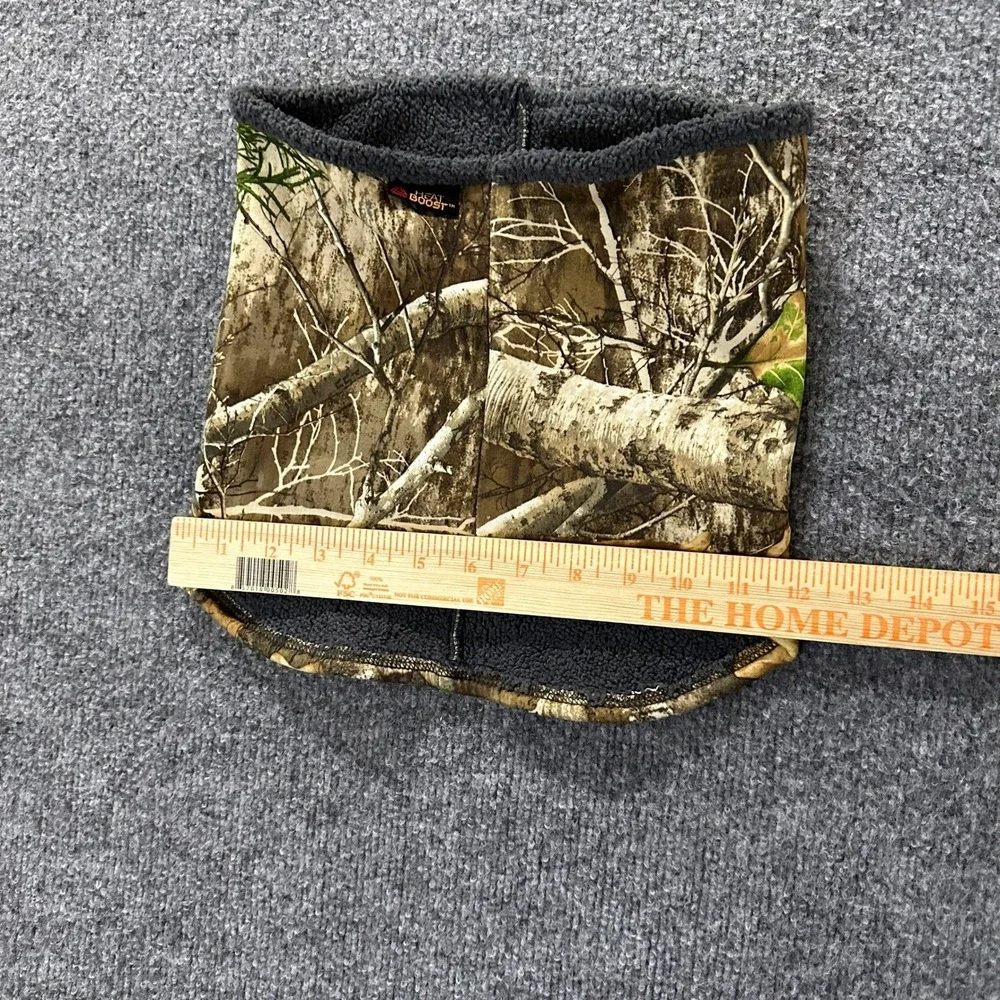 Realtree Neck Gaiter Unisex One Size Edge Camo Heat Boost Fleece Lined Hunting